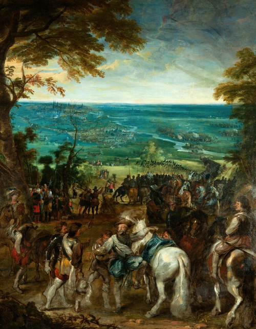 Digital Print - Henry IV of France at the Siege of Amiens in 1597 by Peter Paul Rubens