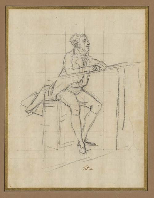 Digital Print - Seated Gentleman by Jacques Louis David