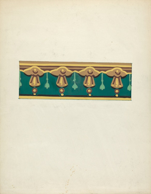 Digital Print - Wallpaper Border by John Garay