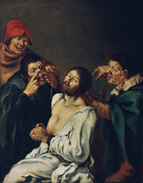 Digital Print - Verspottung Christi by Karel krta