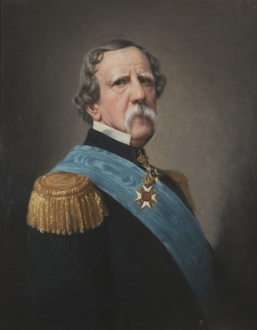 Digital Print - Ludvig Manderstrm, 1806-1873 by Johan Vilhelm Gertner