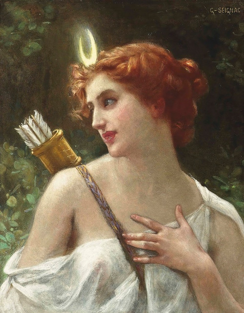 Digital Print - Diana the Huntress by Guillaume Seignac