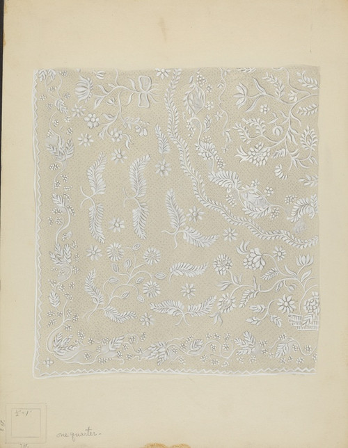 Digital Print - Quilted Bedspread by Irene Schaefer