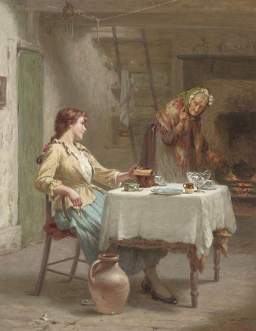 Digital Print - On the boil by Edwin Thomas Roberts