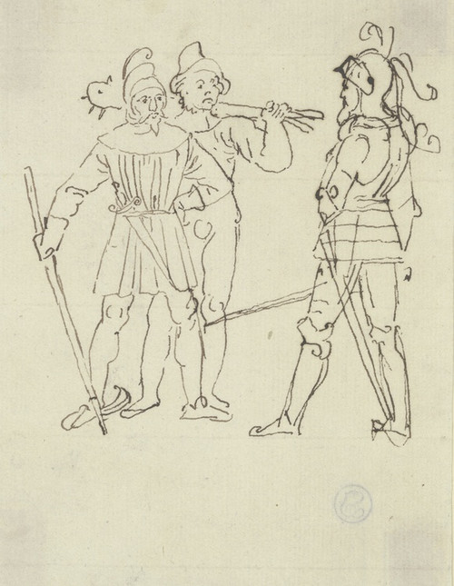 Digital Print - Gtz von Berlichingen und die Bauern by Peter von Cornelius