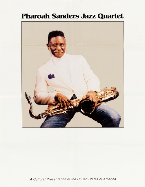 Digital Print - Pharoah Sanders Jazz Quartet by U.S. Information Agency
