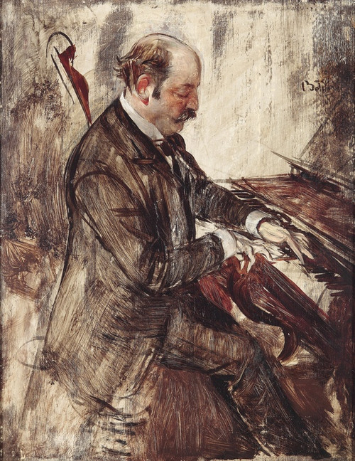 Digital Print - Der Pianist by Giovanni Boldini