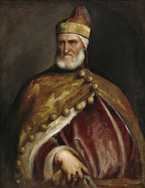 Digital Print - Doge Andrea Gritti by Titian