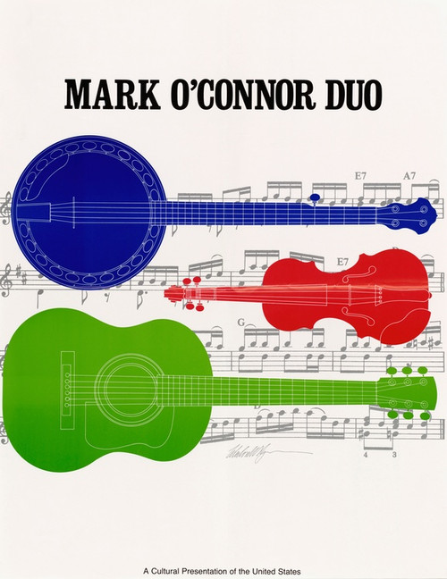 Digital Print - Mark O'Connor Duo by U.S. Information Agency