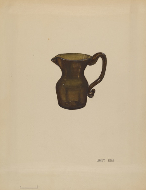 Digital Print - Creamer by Janet Riza