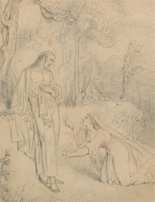 Digital Print - Christ Appears to Mary Magdalene by Richard Westall