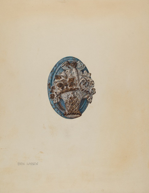 Digital Print - Door Knocker by Ben Lassen