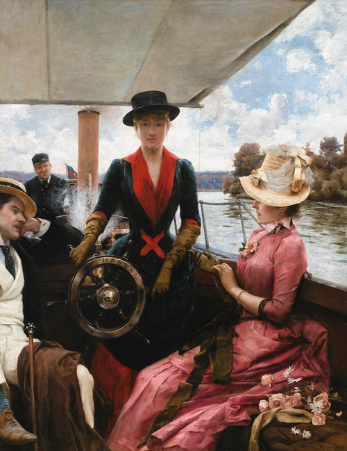 Digital Print - Full Speed by Julius Leblanc Stewart