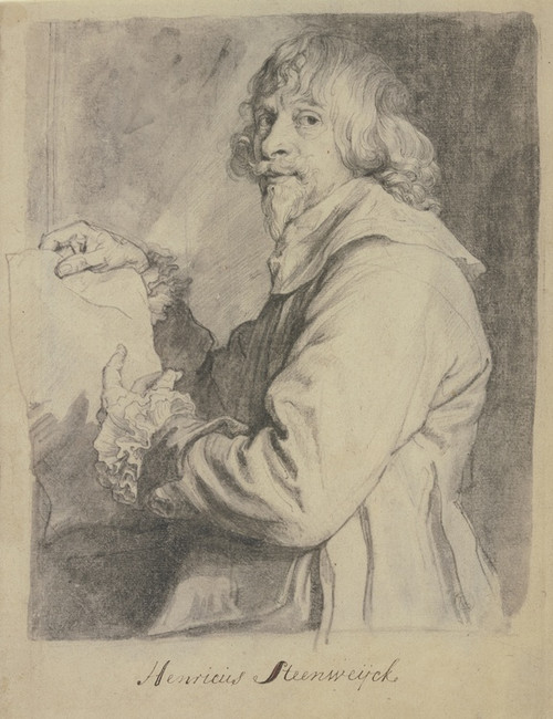 Digital Print - Portrait of Hendrick van Steenwyck the Younger by Anthony van Dyck