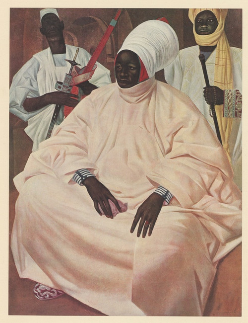 Digital Print - Dessins et peintures d'Afrique pl 8 by Alexandre Jacovleff