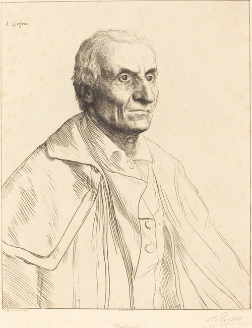 Digital Print - Large Spaniard (Le grand Espagnol) II by Alphonse Legros