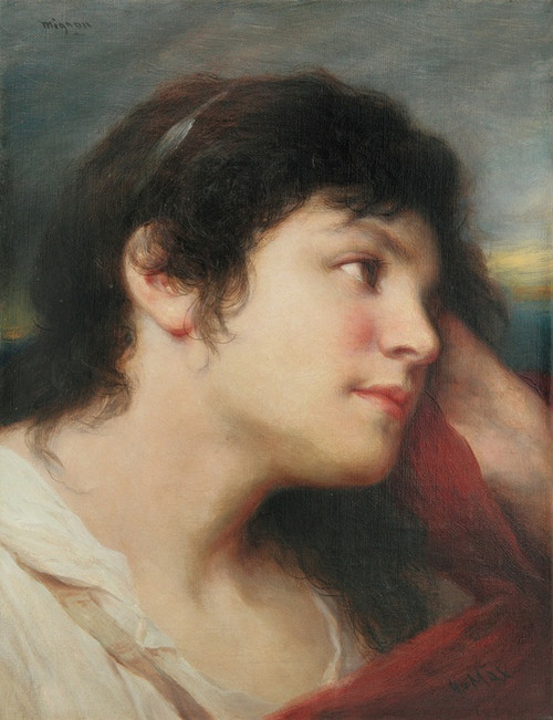 Digital Print - Vertrumt by Gabriel von Max