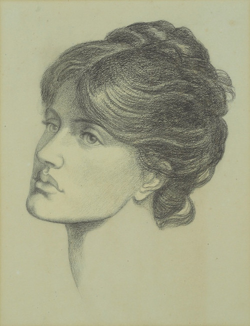 Digital Print - Maria Stillman, ne Spartali by Dante Gabriel Rossetti