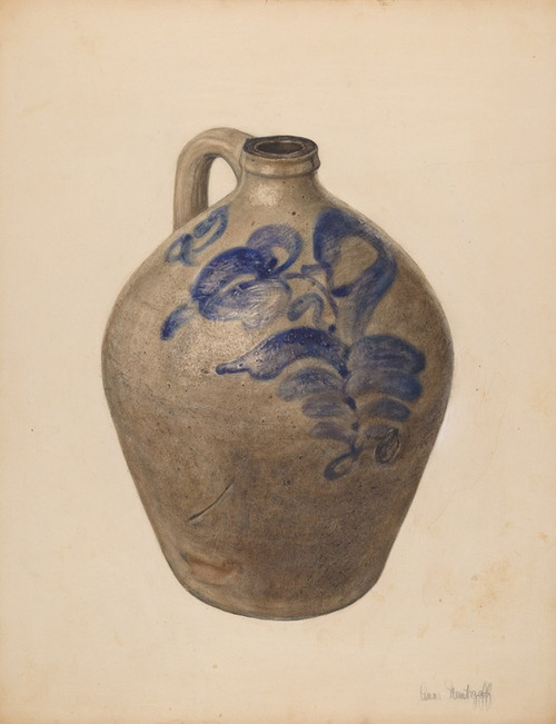 Digital Print - Jug by Anne Nemtzoff