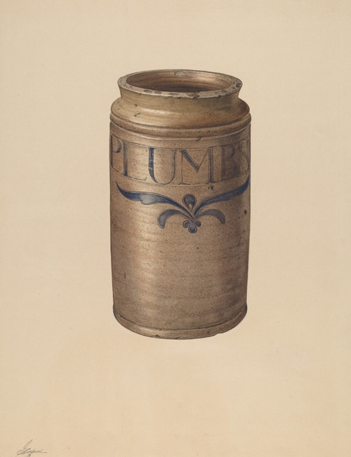 Digital Print - Jar by Giacinto Capelli