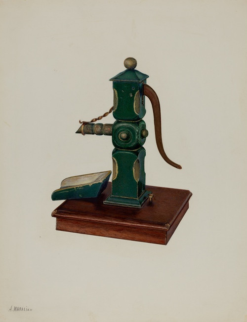 Digital Print - Toy Pump by Arsen Maralian
