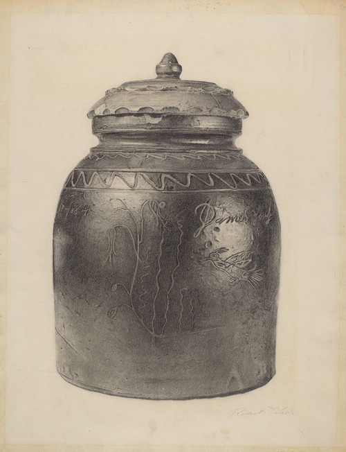 Digital Print - Sugar Jar by Robert Gilson