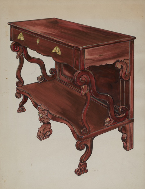 Digital Print - Table by Sebastian Simonet
