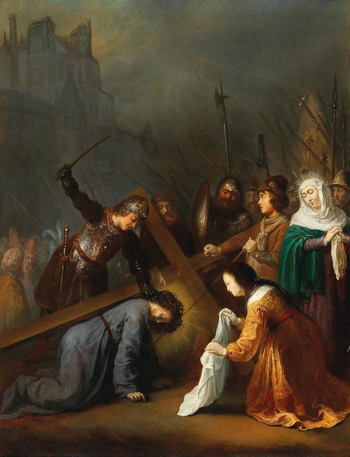 Digital Print - The Veil of Saint Veronica by Dirck Dircksz. van Santvoort