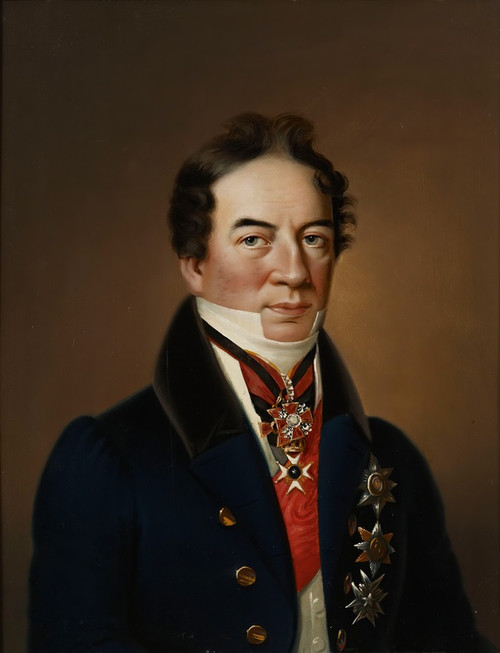 Digital Print - Portrait Of Count R. H. Rehbinder by Johan Erik Lindh