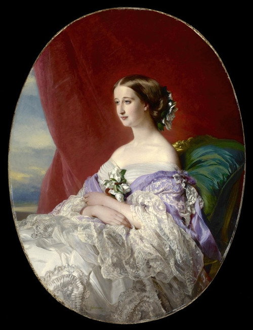 Digital Print - Empress Eugnie by Franz Xaver Winterhalter
