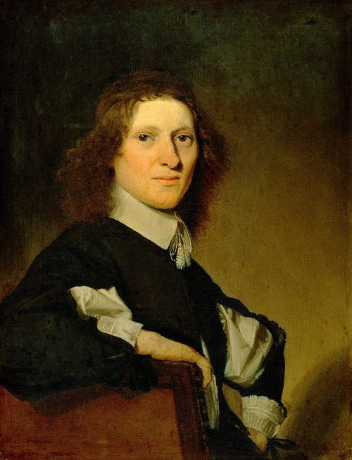 Digital Print - Portrait of a Seated Young Man by Johannes Cornelisz Verspronck