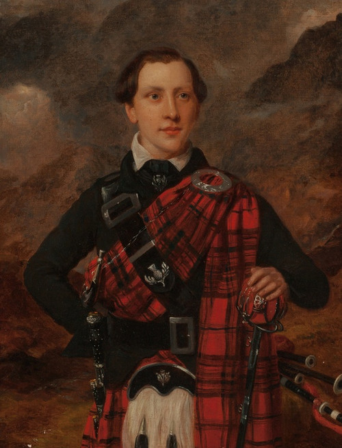 Digital Print - Young Man in Scotch Plaid by Sir William Beechey
