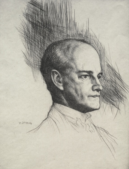 Digital Print - John Galsworthy by William Strang