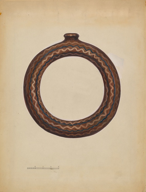 Digital Print - Ring Bottle by John Dana