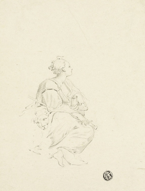 Digital Print - Cardinal Virtues or Saint Euphemia by After Correggio