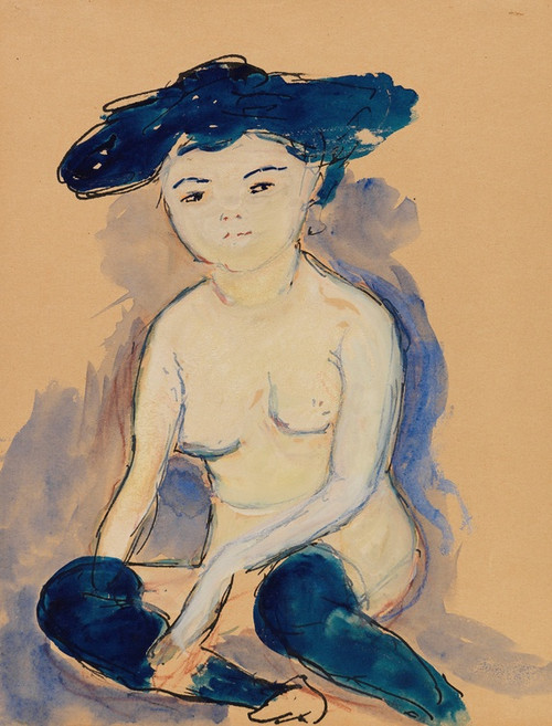 Digital Print - Helene (mit modischer Japanfrisur) by Marianne von Werefkin Digital Print - Helene (mit modischer Japanfrisur) by Marianne von Werefkin