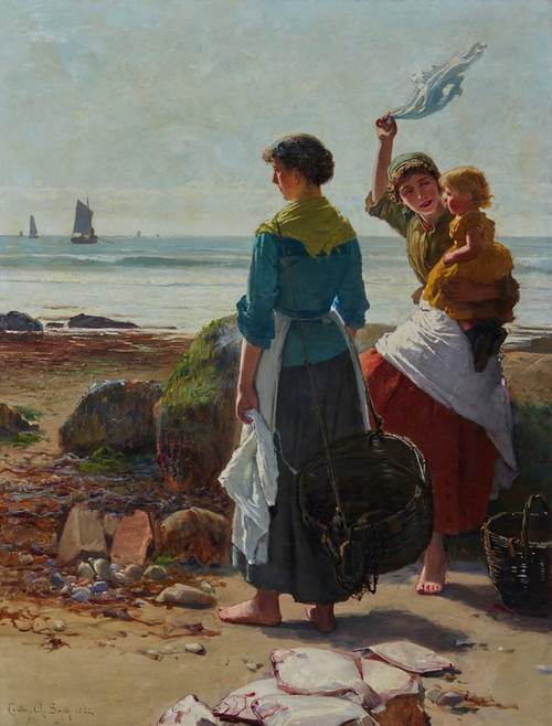 Digital Print - Good Luck! by Carlton Alfred Smith