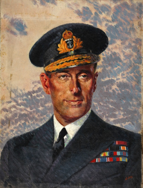 Digital Print - Admiral Lord Louis Mountbatten by William Little