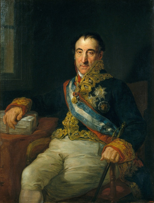 Digital Print - Portrait of the Marquis of Labrador, Spanish Ambassador to the Congress of Vienna of 1815 by Vicente Lpez Portaa