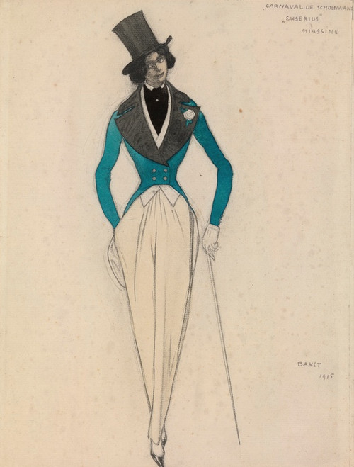 Digital Print - Carnaval de Schoumann by Lon Bakst