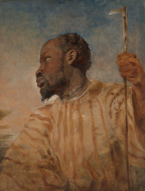 Digital Print - An Enslaved African by William James Mller