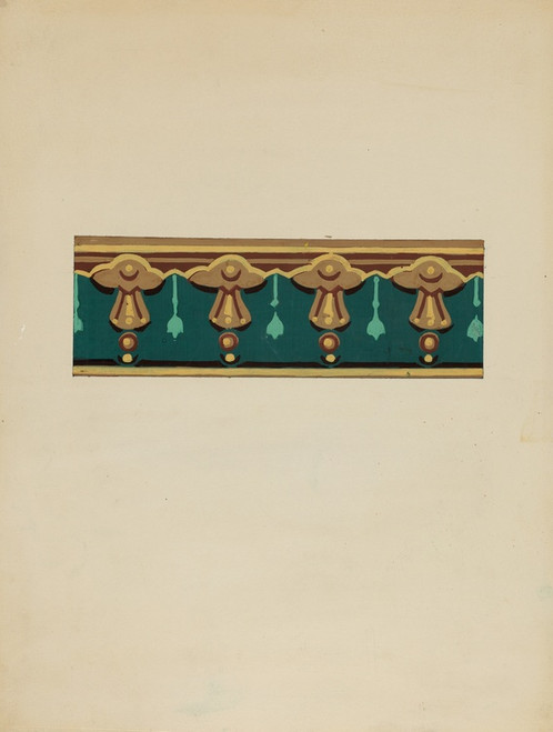 Digital Print - Wall Paper Border by John Garay