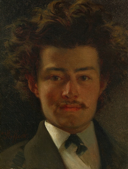 Digital Print - Portrait of Heinrich Grnfeld by Carl Steffeck