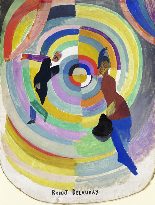 Digital Print - Political Drama by Robert Delaunay