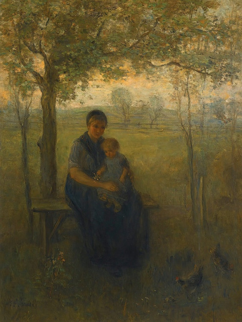 Digital Print - The Madonna Of Drenthe by Jozef Israls