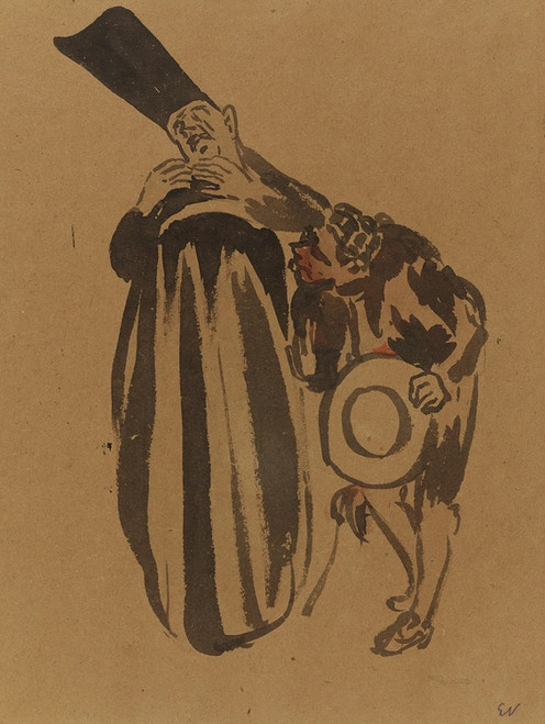 Digital Print - Coquelin cadet dans le rle de Figaro dans Le Barbier de Sville by douard Vuillard