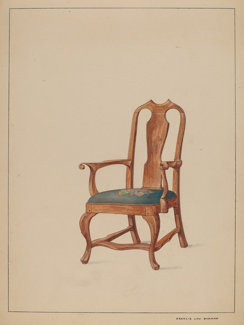 Digital Print - Chair by Francis Law Durand