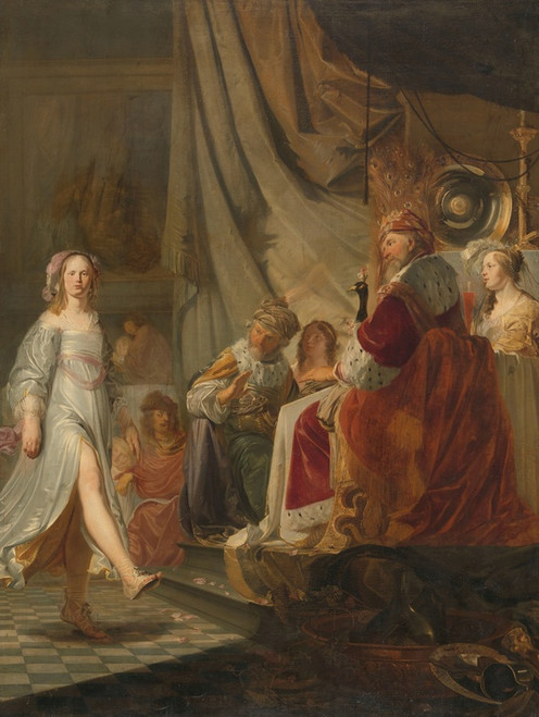 Digital Print - Salome Dancing for Herod by Hans Horions