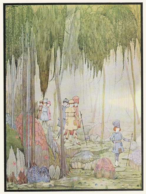Digital Print - He brought them home by the very same way they came by Harry Clarke