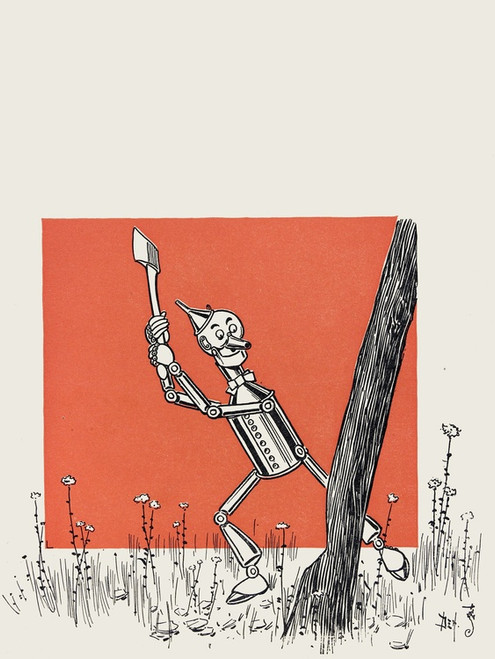 Digital Print - The wonderful Wizard of Oz Pl 1 by William Wallace Denslow